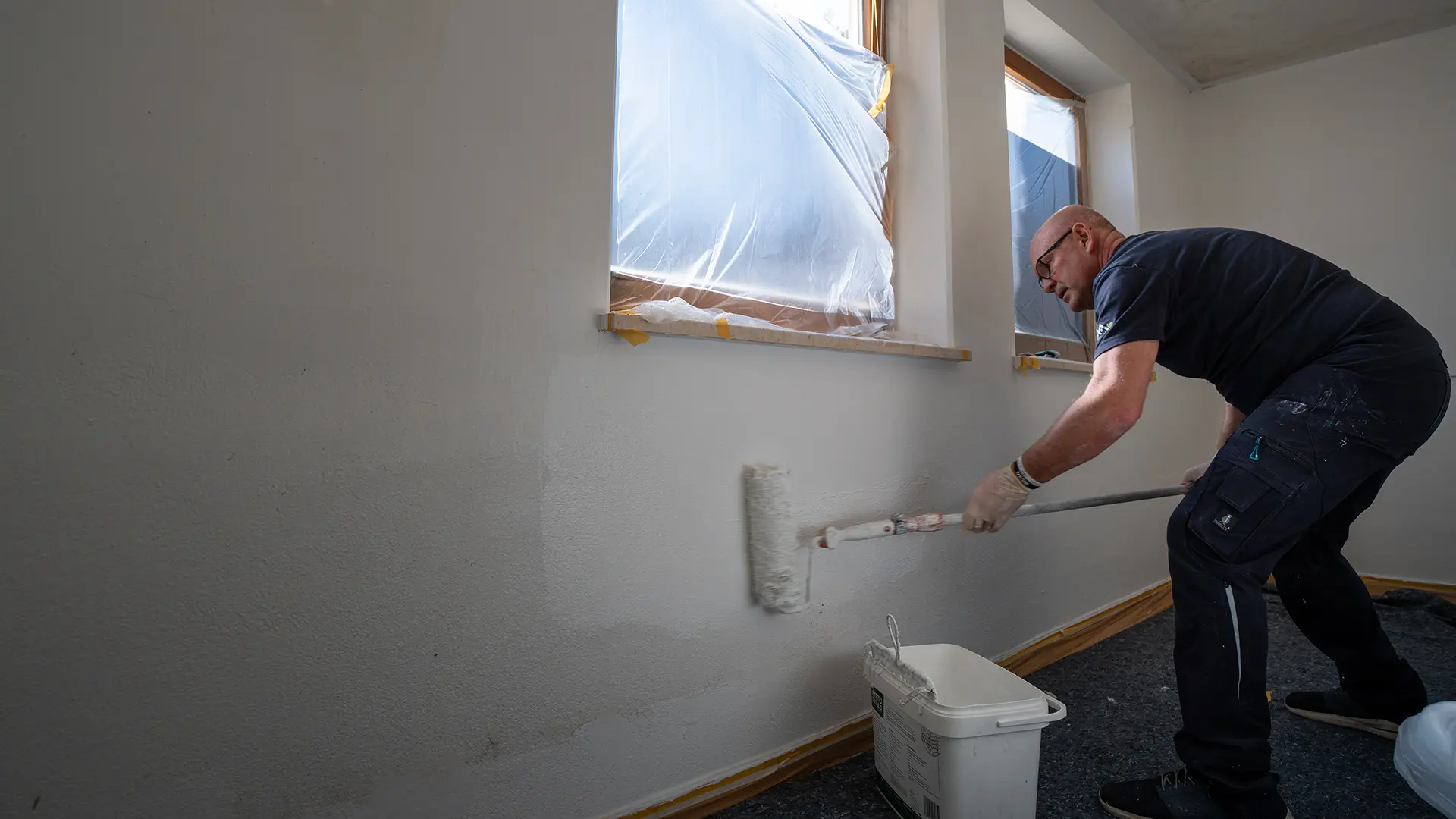 Sanierung nach WTA-Standard unter Staubschutz